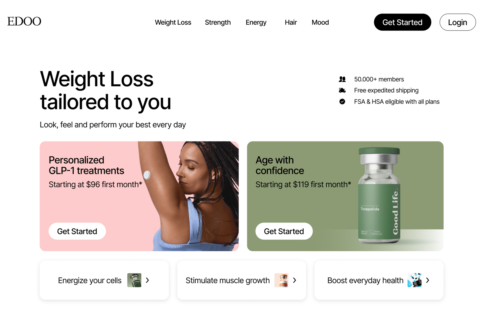 EDOO UI design project by Anine® Agency