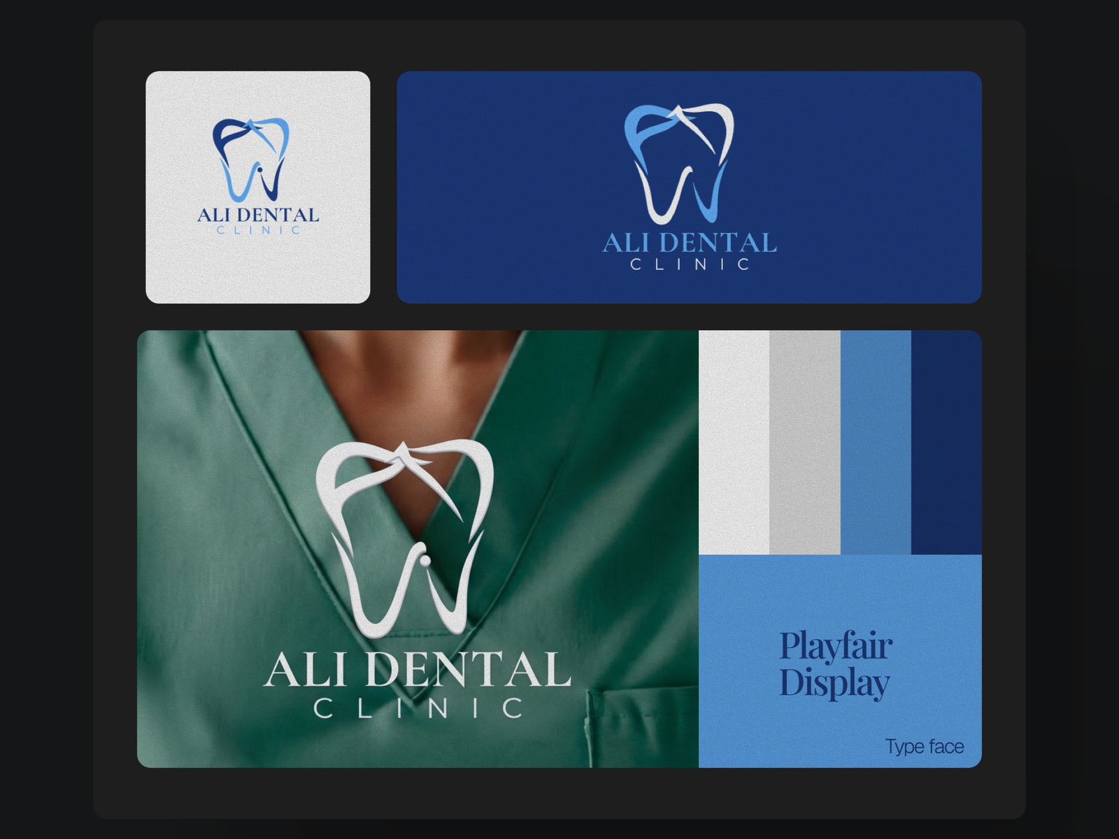 Ali Dental Clinic brand identity project by Anine® Agency