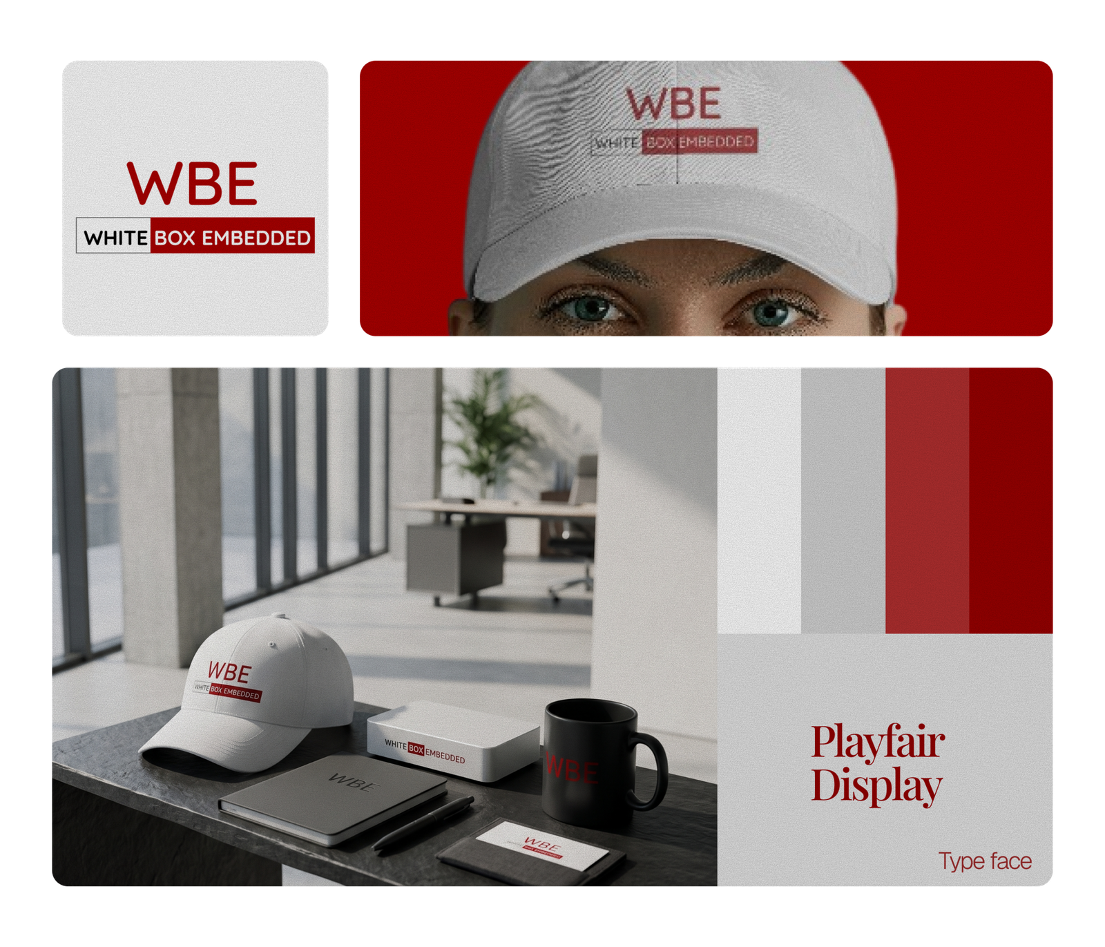 White Box brand identity project by Anine® Agency